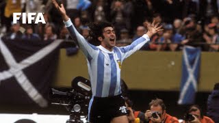 Mario Kempes  One to Eleven  FIFA World Cup Film [upl. by Rexferd686]