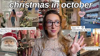 why are we decorating for christmas in october [upl. by Samau]