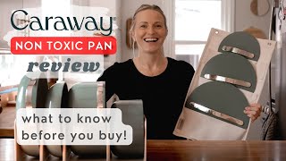 NonToxic Caraway Cookware  how to properly care for them [upl. by Ahteral]