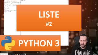 CORSO PYTHON 3 MANIPOLAZIONE LISTE IMPARARE PYTHON 2020 [upl. by Rednasyl520]