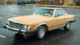 1977 MercedesBenz 450SL Walkaround Video [upl. by Bain]