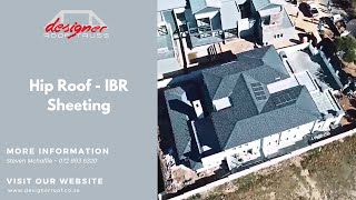 Hip Roof  IBR Sheeting [upl. by Supmart701]