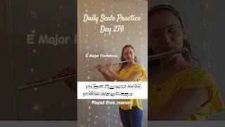 Daily Scale Practice Day 276 flute flutepractice flutescales [upl. by Caldera]