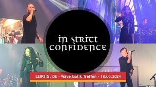 In Strict Confidence at Wave Gotik Treffen Leipzig Germany  18052024 [upl. by Scales116]