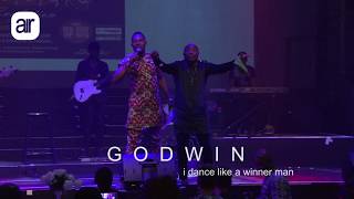 Winner man by Godwin live  Laughter Republic amp the crowd started screaming for more What a song [upl. by Herculie]