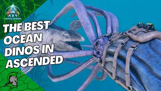 The best Ocean dinos In Ark Survival Ascended [upl. by Rabbi764]