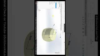 Solidworks 2024 Revolved Boss [upl. by Aiekahs838]