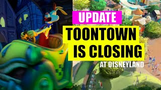 Update 🚨 Disneyland ToonTown Closing and What’s Happening with Roger Rabbit’s Car Toon Spin [upl. by Llemar]