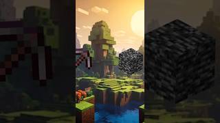 Netherite Pickaxe VS All Minecraft Blocks and Bedrock🔥😈shorts minecraft bedrock [upl. by Ahsien]