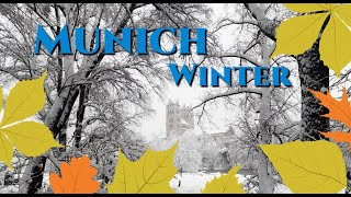 Munich City Winter Walk Christmas Market Snowstorm 2023 [upl. by Sada403]