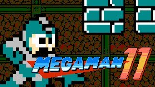 Mega Man 11 in 8bit  Mega Man Maker 12 [upl. by Veronike]