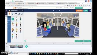 BEHIND THE gOANIMATE ROSIE DESTROYS TRAINGROUNDED [upl. by Annauj]