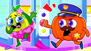 Dont Play in Revolving Door Song 😯 Safety Rules ⚠️ Kids Songs amp Nursery Rhymes by VocaVoca Songs🥑 [upl. by Enitsahc531]