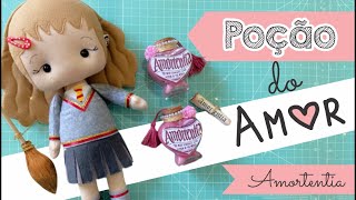 Como fazer poção do amor Amortentia  Harry Potter decorative [upl. by Ynatirb316]