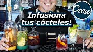 🍹 Como hacer INFUSION y MACERACION para cocteles [upl. by Laux348]