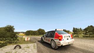 Dirt Rally mit dem Lancia Delta HF Integrale [upl. by Ahsinawt]