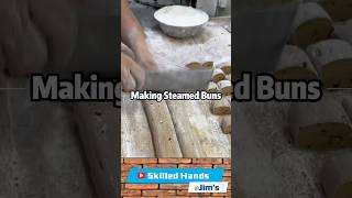 Making Steamed Buns A Delicious Handcrafted Process Jimskilledhands [upl. by Ydurt906]