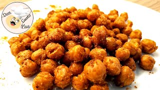 Knuspriger KichererbsenSnack  Heißluftfritteuse Airfryer  Rezept [upl. by Sivat857]