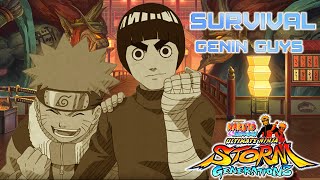 Naruto Storm G RPCS3 Genin Guys [upl. by Rehpinej618]