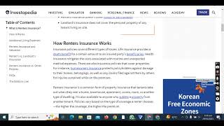 Renters Insurance Explained in 5 Minutes [upl. by Onairam]