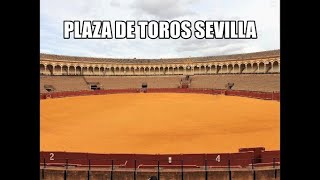 Wanderings in Sevilla Plaza de toros  The oldest bullring in Spain [upl. by Boland]