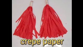 Pom poms  crepe paper  Dreemy style [upl. by Potts]