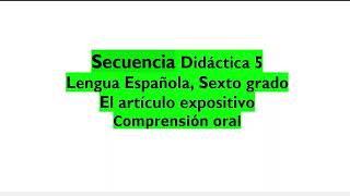 Artículo expositivo compresión oral Texto quotVentajas de ser gato en el Antiguo Egiptoquot pág 6567 [upl. by Richer]