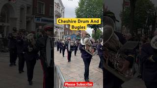 Cheshire Drum And Bugles  Warrington Walking Day 2023 [upl. by Garrik]