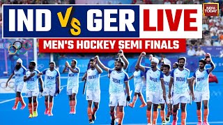 India Vs Germany LIVE Germany Beats India By 32 In Mens Hockey Semi Finals  Paris Olympics LIVE [upl. by Moise]