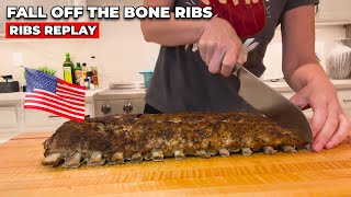 Easy Fall Off The Bone OvenBaked Ribs  RIBS REPLAY ribs meat pork steamoven [upl. by Ellierim534]