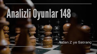 Analizli satranç oyunlarım 148 [upl. by Yffat]