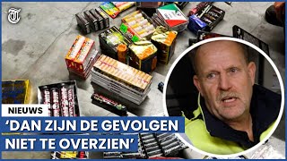 Zwaar vuurwerk gevonden in postpakket Levensgevaarlijk [upl. by Fillander563]