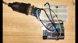 How to interface Arduino with RS232 communication protocol [upl. by Abbie]