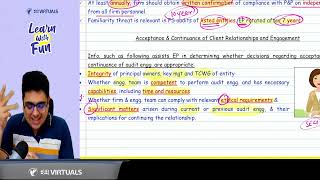 SQC1SA 220 Revision  CA Final Audit Nov24  CA Shubham Keswani AIR 8 [upl. by Eciral]