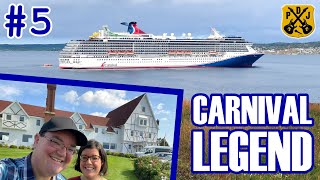 Carnival Legend 2023 Pt5  Sydney Nova Scotia  Mini Cabot Trail Tour Cable Ferry Keltic Lodge [upl. by Fagin728]