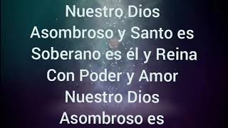 PISTA Y LETRA ASOMBROSO DIOS [upl. by Colner]