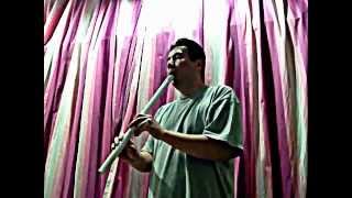 Ney tuning PVC flute improv [upl. by Arbma]