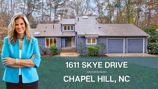 1611 Skye Drive in chapelhillnc  Erika Reece Team Leader [upl. by Yrrok]