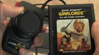 Classic Game Room HD  WARLORDS for Atari 2600 review [upl. by Etteuqaj772]