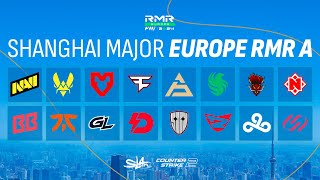 Day 2  PW Shanghai Major 2024 Europe RMR A  КРNВОЙ ЭФИР [upl. by Ereynihc]