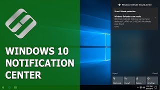 How to Enable or Disable Notifications in Windows 10 Action Center 💻💬👨‍💻 [upl. by Essilem]