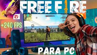 🔥Cómo Descargar e Instalar Free Fire en PC 2025 🚀 [upl. by Yebot]