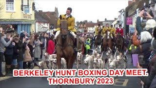 BERKELEY HUNT BOXING DAY MEETTHORNBURY 2023 [upl. by Ferro]