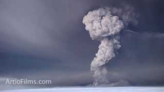 Grímsvötn Volcanic Eruption Iceland  Grimsvotn Vatnajökull  Artio Films [upl. by Cynera]