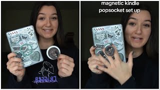 My magnetic Kindle popsocket setup Hands down one of my favorite Kindle accessories ever [upl. by Milburt511]