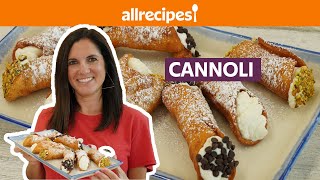 How to Make Cannolis  Get Cookin  Allrecipescom [upl. by Asiak183]