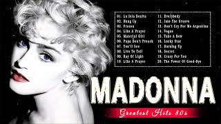 Top 80s Songs from Pop Superstar Madonna  Madonna Songs 1982  2012 100 Best Madonna Songs [upl. by Ennad195]