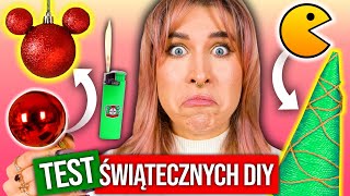 TESTUJĘ TANIE DEKORACJE ŚWIĄTECZNE z Tiktoka 🎄 Choinki i bombki Disney DIY  Agnieszka Grzelak Vlog [upl. by Noiraa]