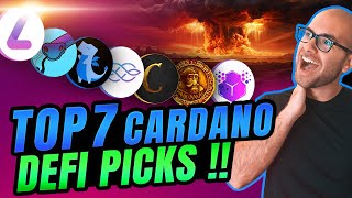 MY TOP 7 Cardano DeFi Tokens SET TO EXPLODE 2024 Rapid Version Breakdown [upl. by Mikkel]