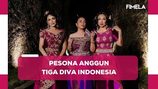 Pesona Tiga Diva Indonesia Kris Dayanti Ruth Sahanaya dan Titi DJ saat Manggung di GWK Bali [upl. by Eenhat]